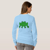 T-shirt Grenouille, verte (Dos entier)