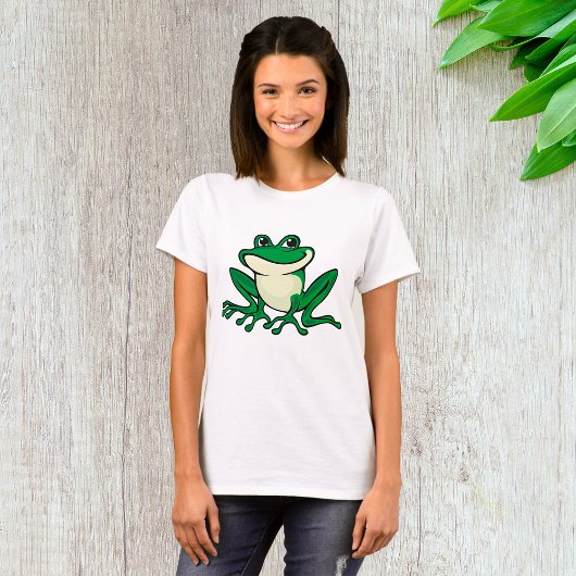 T-shirt Grenouille verte