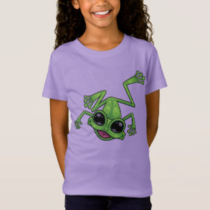 T-Shirt Grenouille verte heureuse