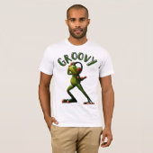 T-shirt Grenouille verte super (Devant entier)