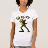 T-shirt Grenouille verte super (Devant)