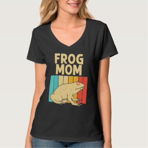 T-shirt Grenouille Vintage Pour Maman Grand-mère Grenouill