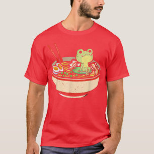 T-shirt Grenouille Whisperer Ramen Manger Froggy Toad Tadp