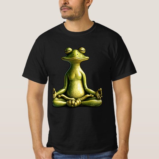 T-shirt Grenouille Zen (Devant)