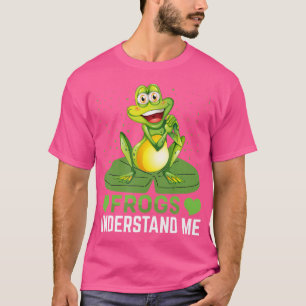 T-shirt Grenouilles Comprenez-Moi Drôle Grenouille Lover F