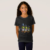 T-Shirt Grenouilles en élégance (Devant entier)