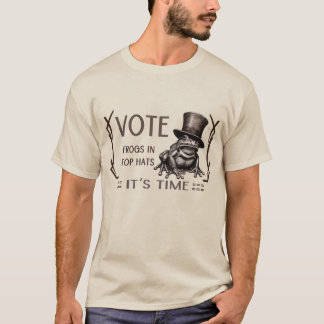 T-shirt Grenouilles en hauts-de-forme