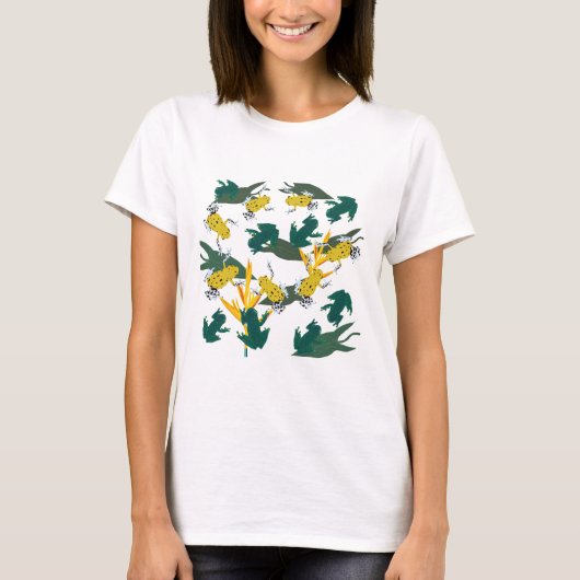 T-shirt Grenouilles exotiques (Devant)