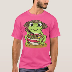 T-shirt Grenouilles Grenouilles nouilles Ramen Japonais Ka