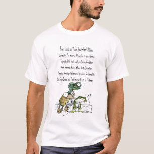 T-shirt grenouilles, lézards et crapauds déguisés comme