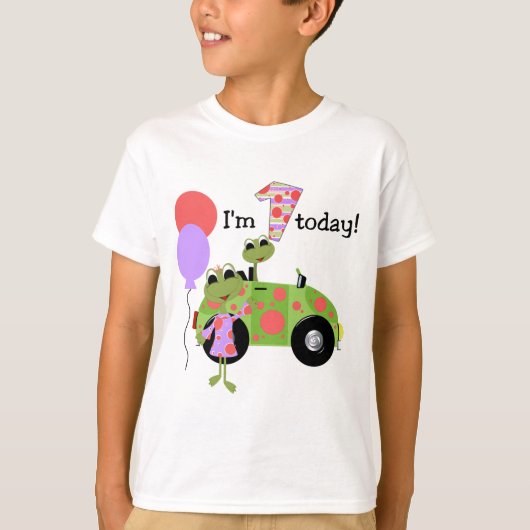 T-shirt Grenouilles Mod 1er anniversaire (Devant)