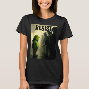 T-shirt Grenouilles résistent à la protestation de grenoui