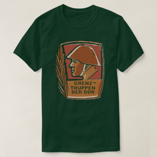 T-shirt Grenztruppen der DDR. (Design devant)
