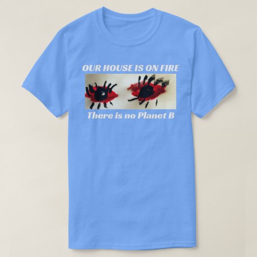 T-shirt Greta Thunberg Il n'y a pas de planète B Changemen (Design devant)