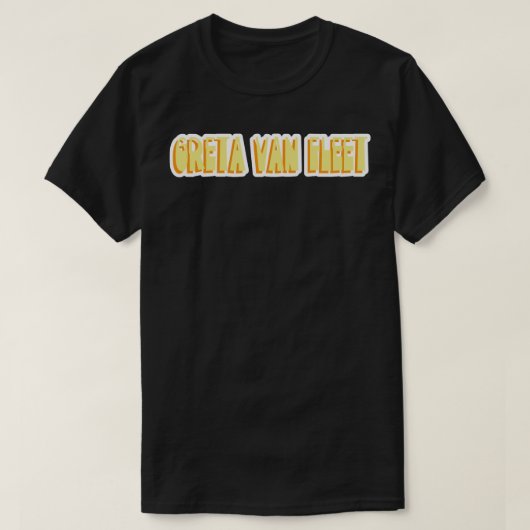T-shirt greta van flotte Sticker (Design devant)