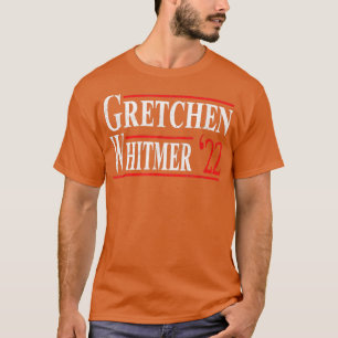 T-shirt Gretchen Whitmer élection du gouverneur du Michiga