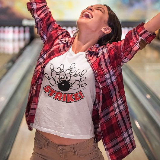 T-shirt Grève - Bowling à 10 quilles