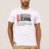 T-SHIRT GRÈVE SUR LES GENS (Devant)