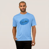 T-shirt Grey Reefshark, Yap Island - Design photographique (Devant entier)