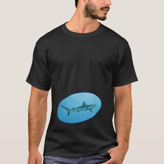 T-shirt Grey Reefshark, Yap Island - Photographic design | (Devant)
