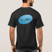 T-shirt Grey Reefshark, Yap Island - Photographic design | (Dos)