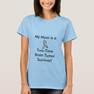 T-shirt GREY_RIBBON, ma maman est a, la tumeur S de