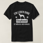 T-shirt Greyhound (Design devant)