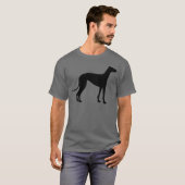 T-shirt Greyhound ami chien (Devant entier)