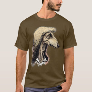 T-shirt Greyhound avec Mullet