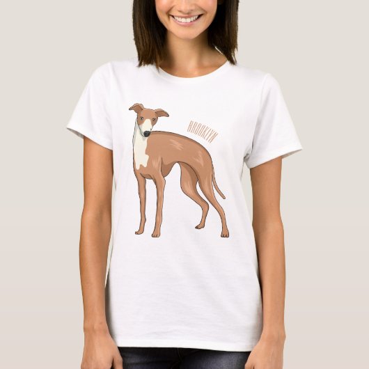 T-shirt Greyhound dog (Devant)