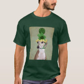 T-shirt Greyhound en Casquette vert (Devant)