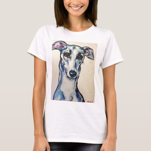 T-shirt Greyhound italien (Devant)