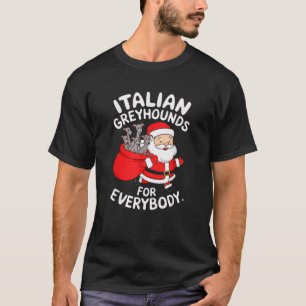 T-shirt Greyhound Italien Pour Tout Le Monde Drôle Père No