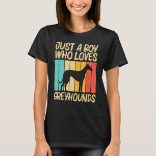 T-shirt Greyhound Pour Garçons Enfants Italien Greyhound S