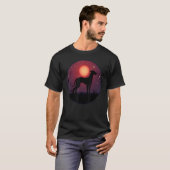 T-shirt Greyhound Windhound Retro 12 (Devant entier)