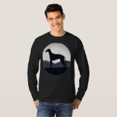 T-shirt Greyhound Windhound Retro 15 (Devant entier)