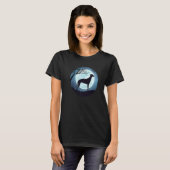 T-shirt Greyhound Windhound Retro 21 (Devant entier)
