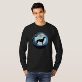 T-shirt Greyhound Windhound Retro 21 (Devant entier)