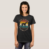T-shirt Greyhound Windhound Retro 6 (Devant entier)