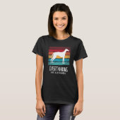 T-shirt Greyhound Windhound Retro 8 (Devant entier)
