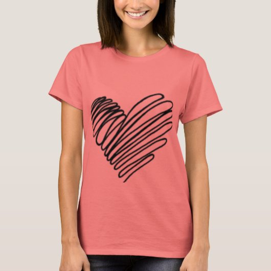 T-shirt gribouiller (Devant)