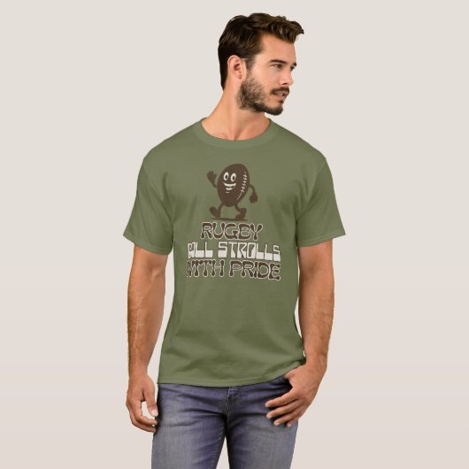 T-shirt Gridiron Rugby Match Day Live Design (Devant entier)