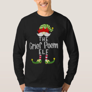 T-shirt Grief Poem Elf Group Christmas Pajama Party