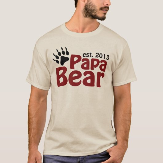 T-shirt Griffe d'ours de papa 2013 (Devant)