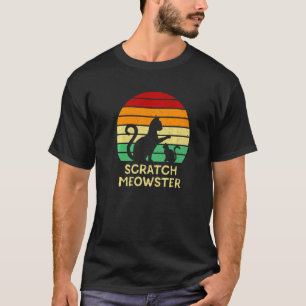 T-shirt Griffe Meowster Chat Humour Chatons Blague Maman