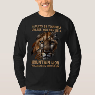 T-shirt Griffes Égratignent Déchirant Couguar Lion de Mont