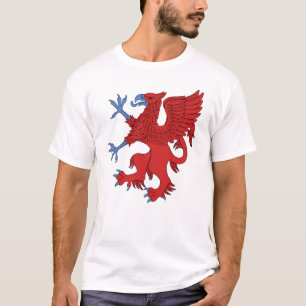 T-shirt Griffin Rampant Gules