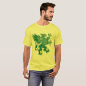 T-shirt Griffin - Vert forêt (Devant entier)