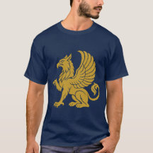 Griffon d'Abdera Emblème en or de la Grèce antique