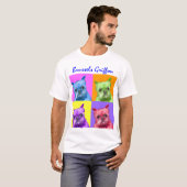 T-shirt Griffon de beaucoup de couleurs (Devant entier)